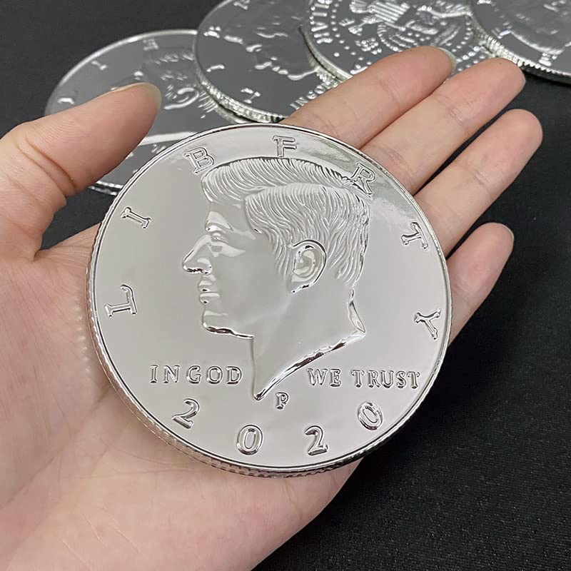 Amazon.com: MOMOMAGE Jumbo Half Dollar (Plastic, 3 Inch) Magic